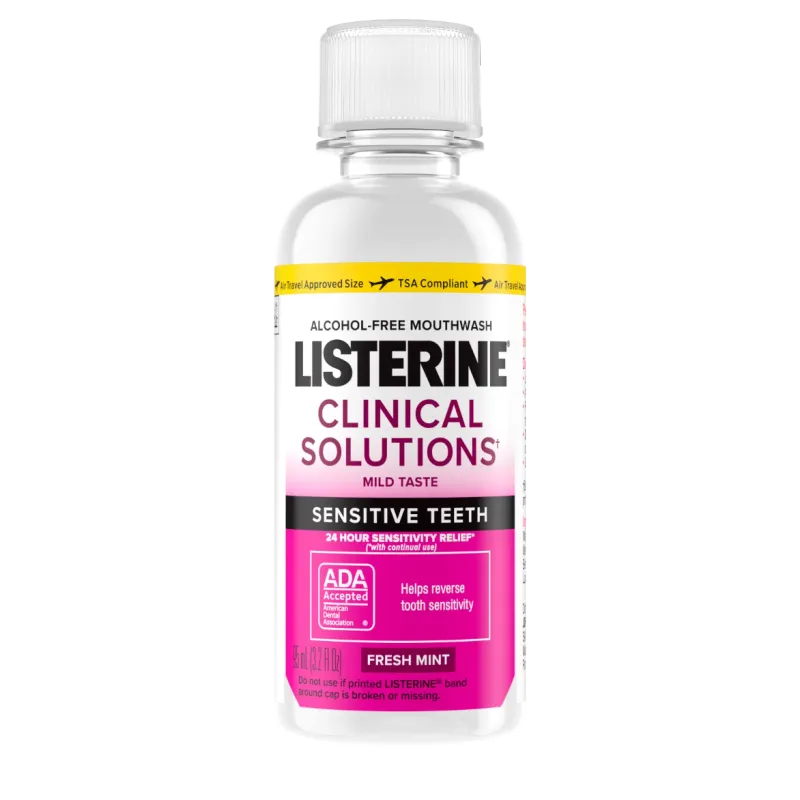 Listerine Clinical Solutions Sensitive Teeth  95ml (24 per case) #2299