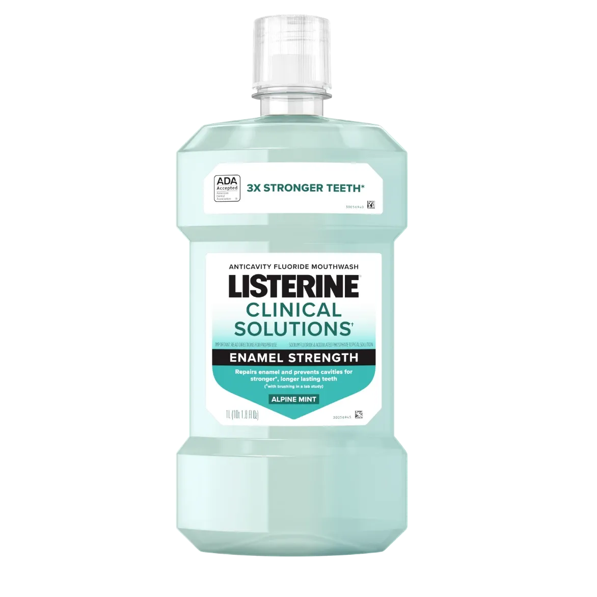 Listerine Clinical Solutions Teeth Strength - Alpine Mint 1L (6 per case) #2779 