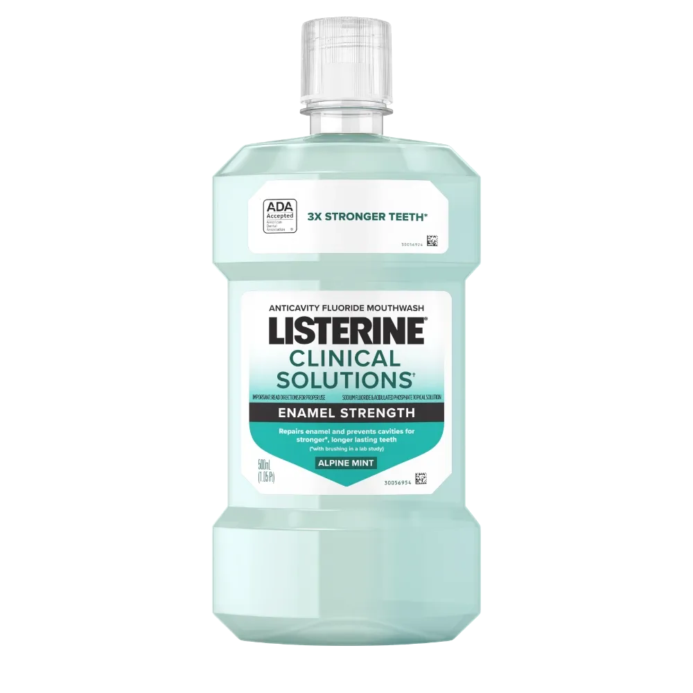 Listerine Clinical Solutions Teeth Strength - Alpine Mint 500ml (6 per case) #2731