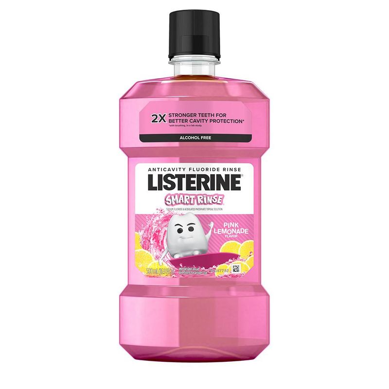 Listerine Smart Rinse Pink Lemonade 500ml #5824