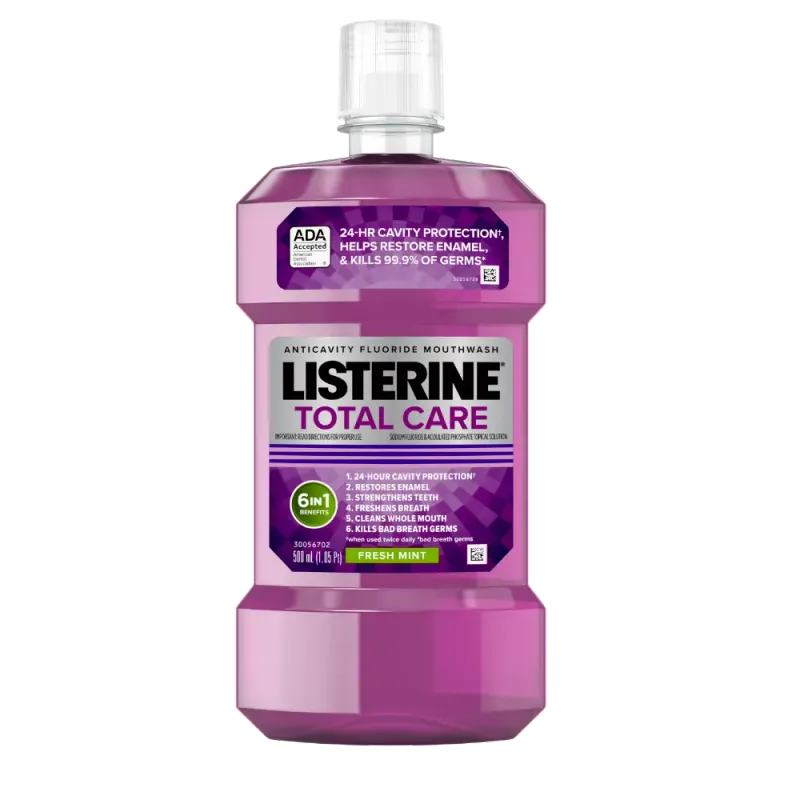 Listerine Total Care Freshmint 500ml (6 Pieces per Case) #4793