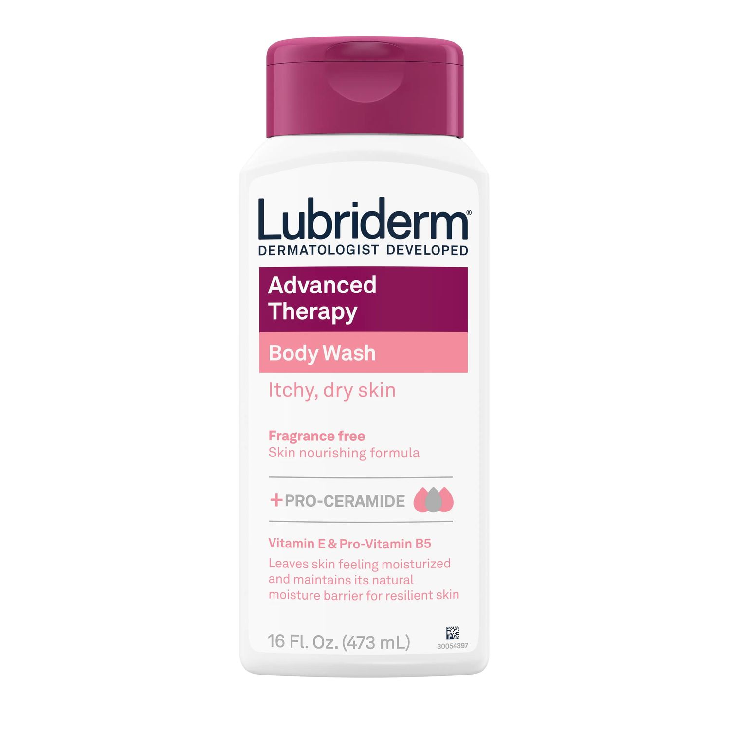 Lubriderm Advanced Therapy Body Wash 16oz #3244