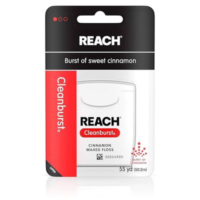 Reach Cleanburst Cinnamon Waxed Floss 55yd #3872