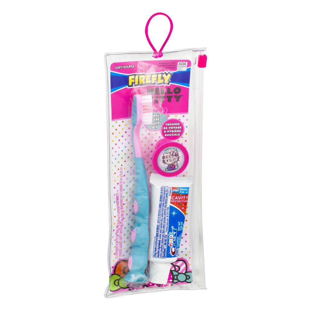 REACH Kids Firefly Hello Kitty Oral Travel Kit Soft 1ct #0247