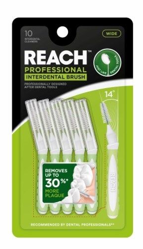 Reach Professional Interdental Brush 10ct Wide #5005
