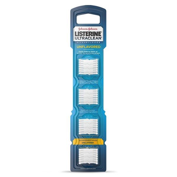 Reach Listerine Ultraclean Access Flosser Refill Pack (Unflavored) 28ct #6462