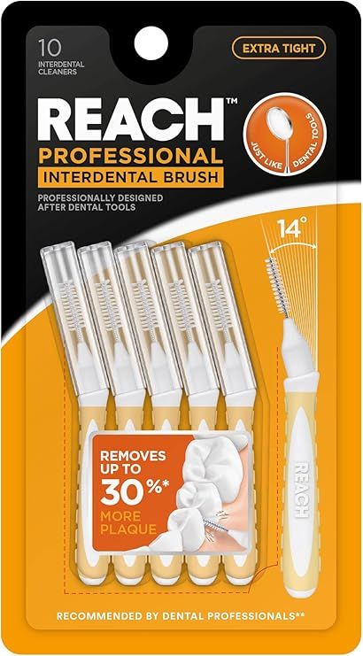 Reach Professional Interdental Brush 10ct - Extra Tight #4985