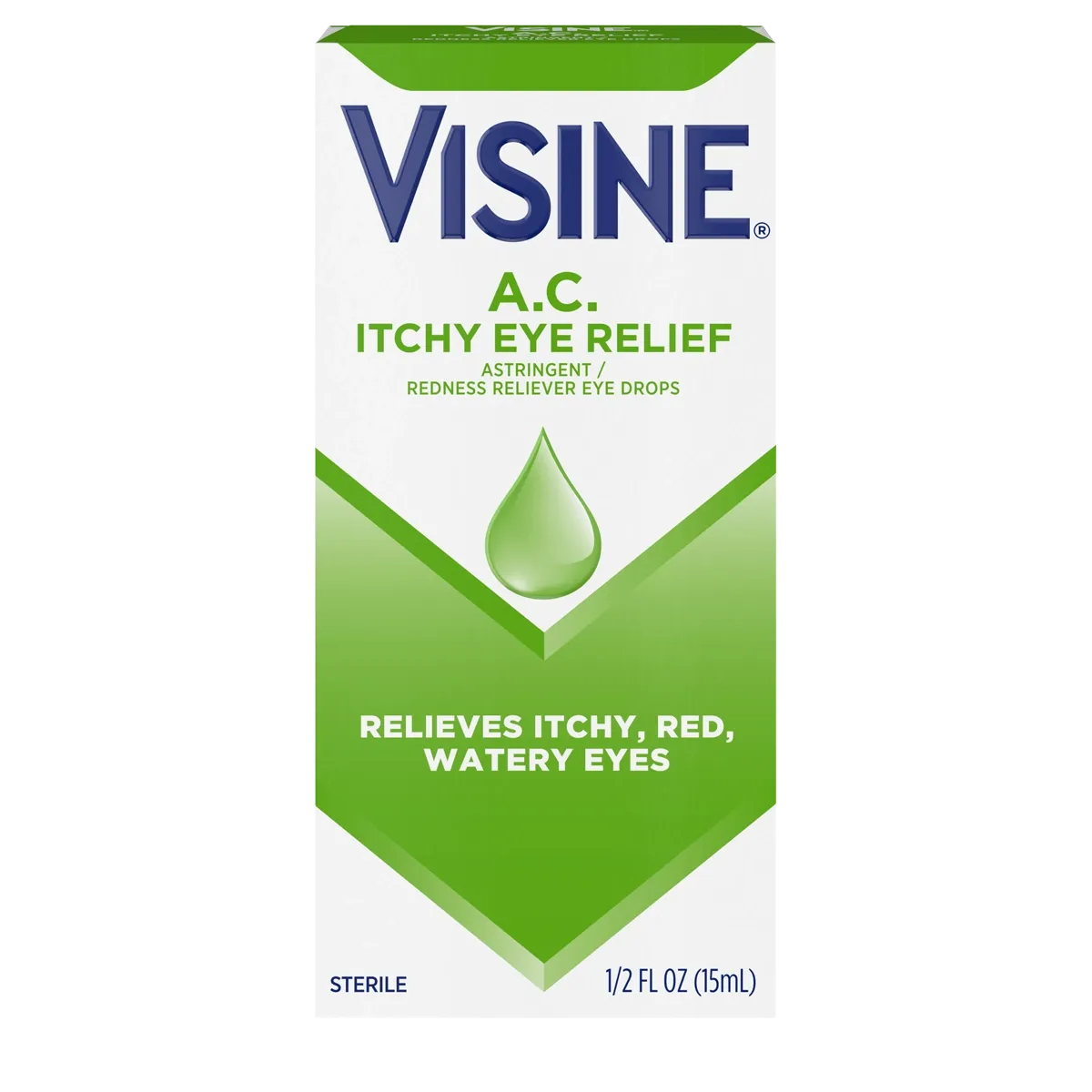 Visine A.C. Itchy Eye Relief 15ml (36 per Case) #4013