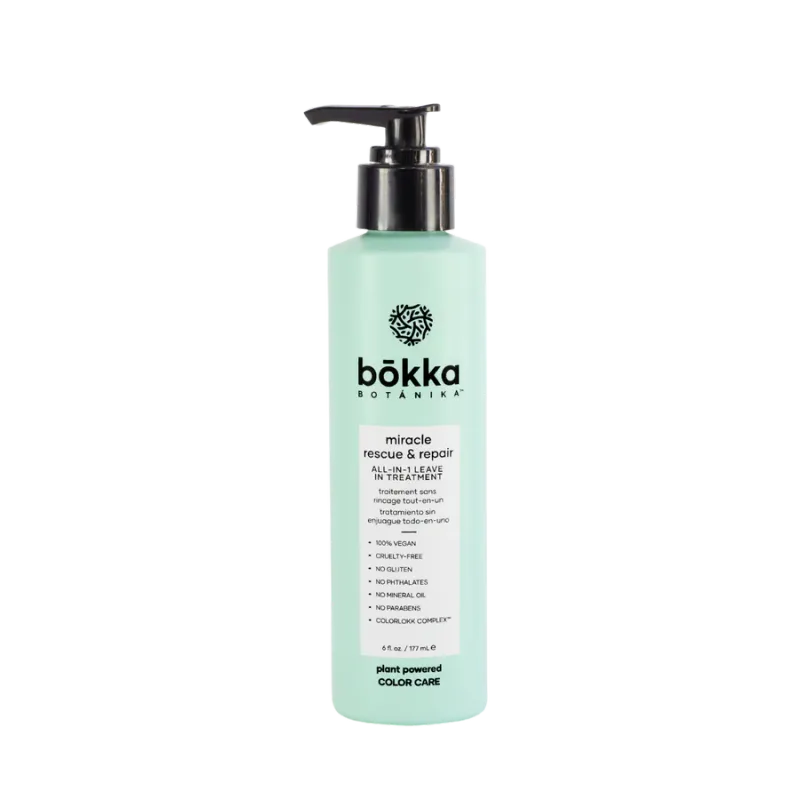 Bokka Botanika Miracle Rescue &amp; Repair All-In-1 Leave In Treatment 6ozl #7186