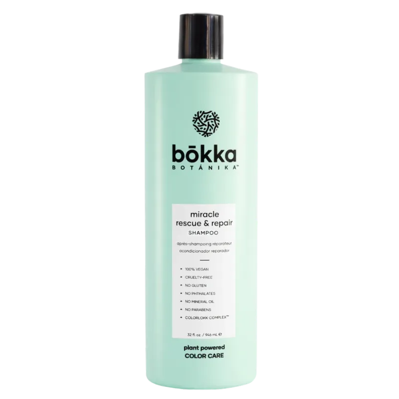 Bokka Botanica Miracle Rescue &amp; Repair Shampoo 32oz #7148