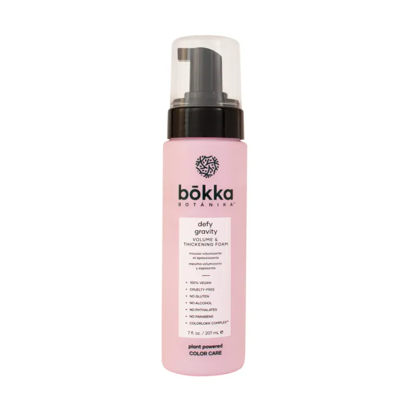 Bokka Botanika Defy Gravity Volume &amp; Thickening Foam 7oz #7209