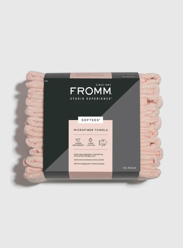 Fromm Softees Towel (Pink), 10 Pack#0337