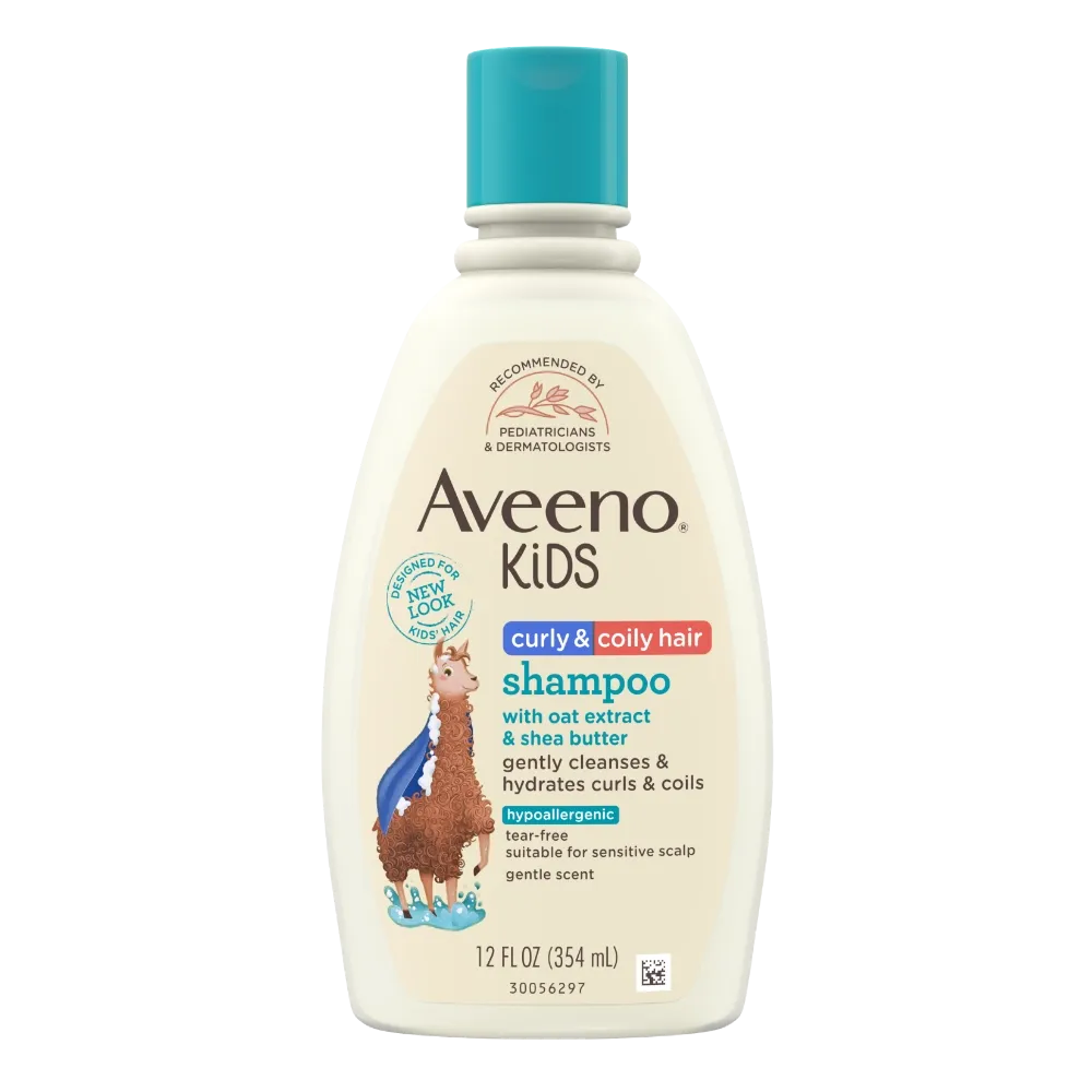 Aveeno Kids Curly Hair Shampoo 12oz #1191