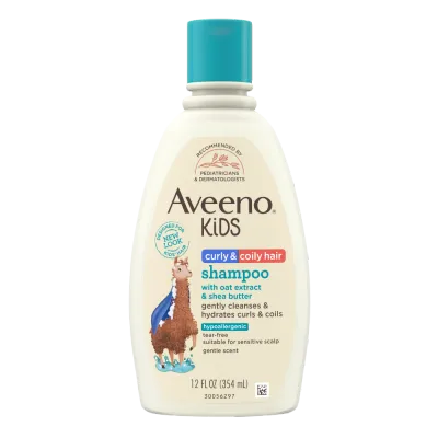 Aveeno Kids Curly Hair Shampoo 12oz #1191