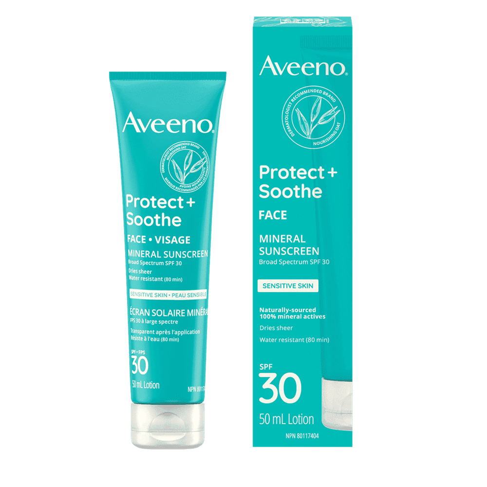 Aveeno Protect+Soothe Face Mineral SPF30 1.7oz #5640