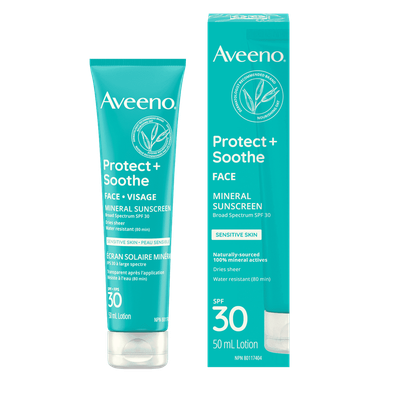 Aveeno Protect+Soothe Face Mineral SPF30 1.7oz #5640