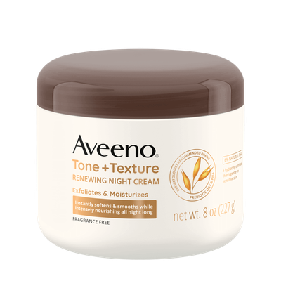 Aveeno Tone+Texture Renewing Night Cream 8oz #1856
