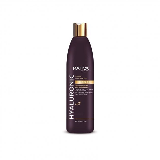 Kativa Hyaluronic Deep Hydration &amp; Anti-Breakage Shampoo 12oz #0746