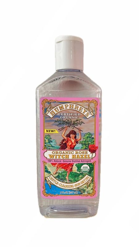 Humphreys Witch Hazel Organic Rose Astrigent 8oz (6 per case) #0809