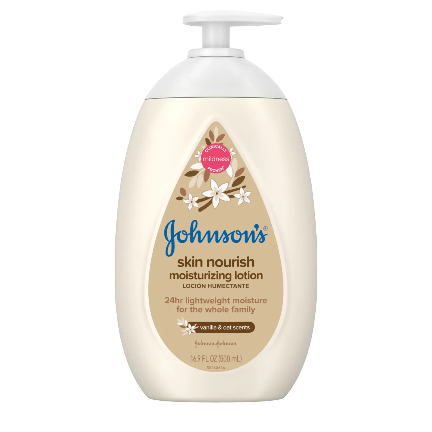 Johnson&#39;s Baby Skin Nourish Moisturizing Lotion 500ml #6487