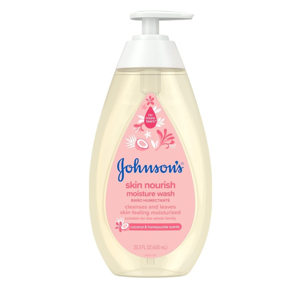 Johnson&#39;s Baby Skin Nourish Coconut &amp; Honeysuckle Moisture Wash #1757 