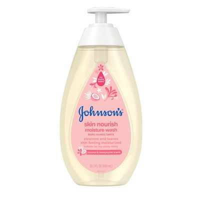 Johnson&#39;s Baby Skin Nourish Coconut &amp; Honeysuckle Moisture Wash #1757 
