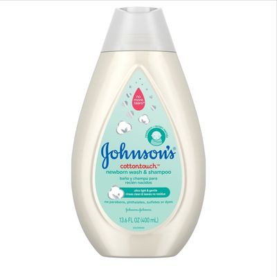 Johnson&#39;s Baby Cotton Touch 2-in-1 Wash &amp; Shampoo 800ml #8353