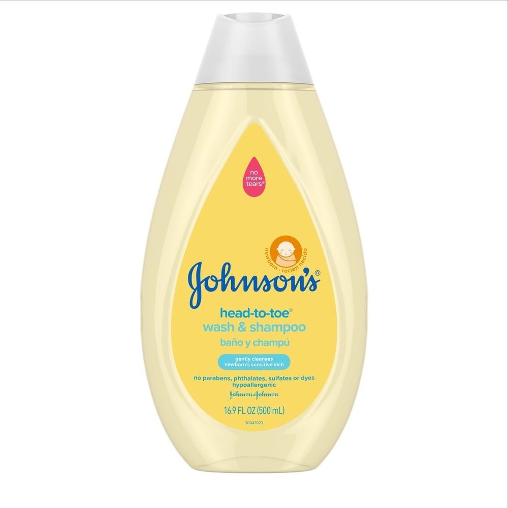 Johnson's Baby Head-to-Toe Wash &amp; Shampoo 1.7oz (mini) #4836