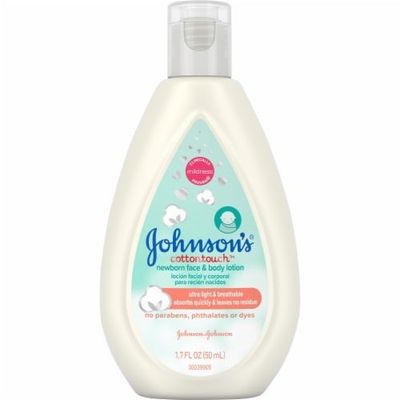 Johnson&#39;s Baby Cotton Touch Newborn Face &amp; Body Lotion 1.7oz (Mini) #7028