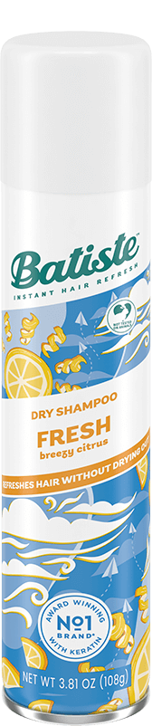 Batiste Dry Shampoo Fresh Breezy Citrus 3oz #6712
