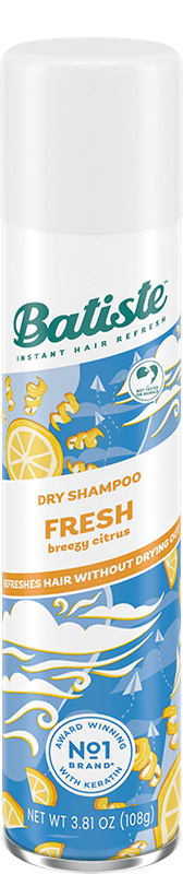 Batiste Dry Shampoo Fresh Breezy Citrus 3oz #6712