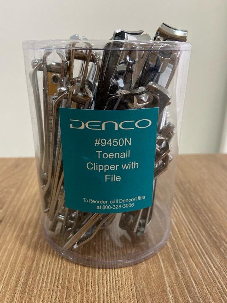 Denco Toenail Clipper with File Drum (9450N) 18 pieces #5007