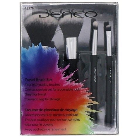 Denco Travel Brush Set 4ct (4977) #7704