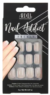 Ardell Nail Addict French - Subtle French 3ct (63860) #8600