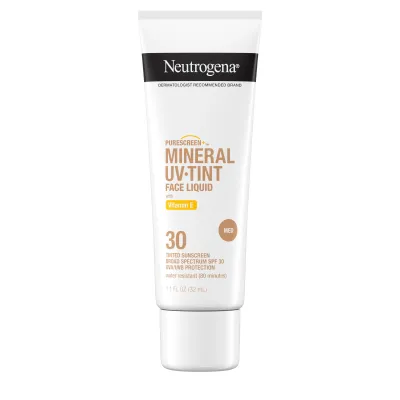 Neutrogena Sun Mineral UV Tint Face Liquid SPF30 - Medium #4183