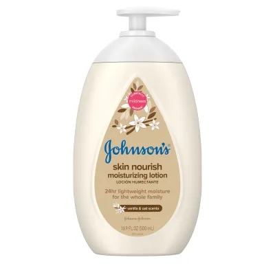 Johnson's Baby Skin Nourish Moisturizing Lotion 500ml #6487