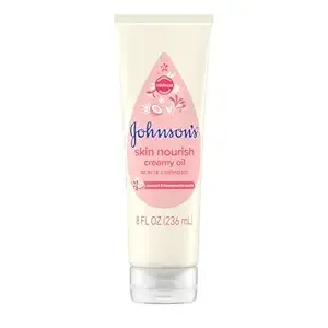 Johnson's Baby Skin Nourish Creamy Oil Coconut &amp; Honeysuckle 8oz #1764
