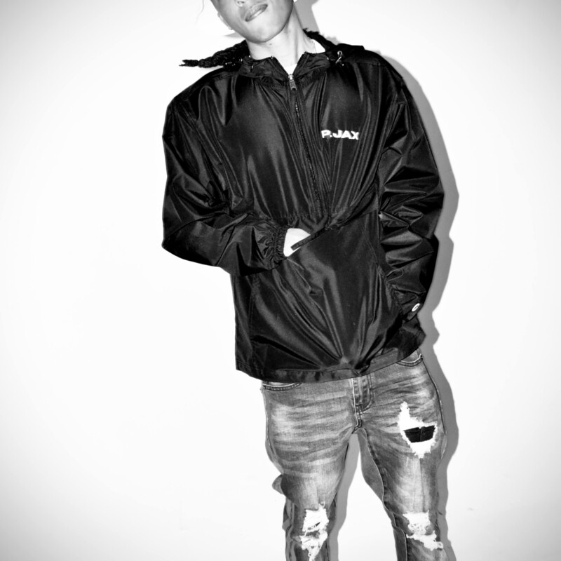 P. Jax Embroidered Champion Packable Jacket