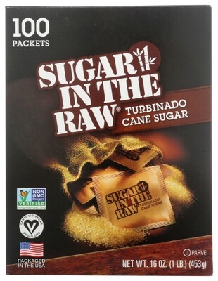 In The Raw SWEETENER PCKT 100CT 16 OZ