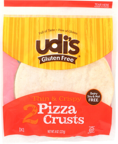 UDIS   PIZZA CRUST GF 2CT 9IN