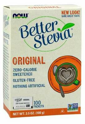 Now Better Stevia 100pck