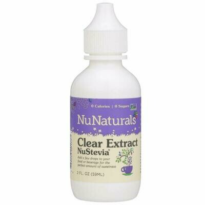 NuNaturals Clear Extract Stevia 2oz