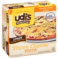 UDIS   PIZZA GF 3CHS 6IN 3PK