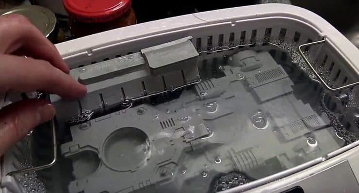Ultrasonic Cleaner For Prepping Resin Miniatures