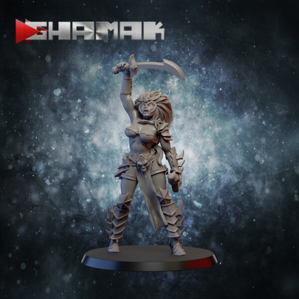 Pathfinder Ghamak Warhammer FREE SHIPPING 3D Resin Printed War Gaming Table Top Gaming D&D Eldar Guard Miniature
