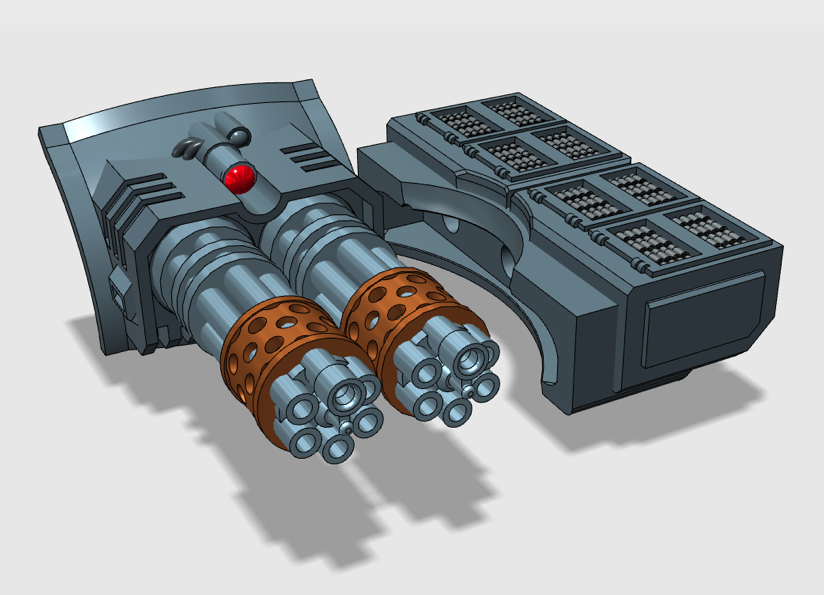 PHOBOS BATTLE TANK: GAT. CANNON TURRET WEAPON