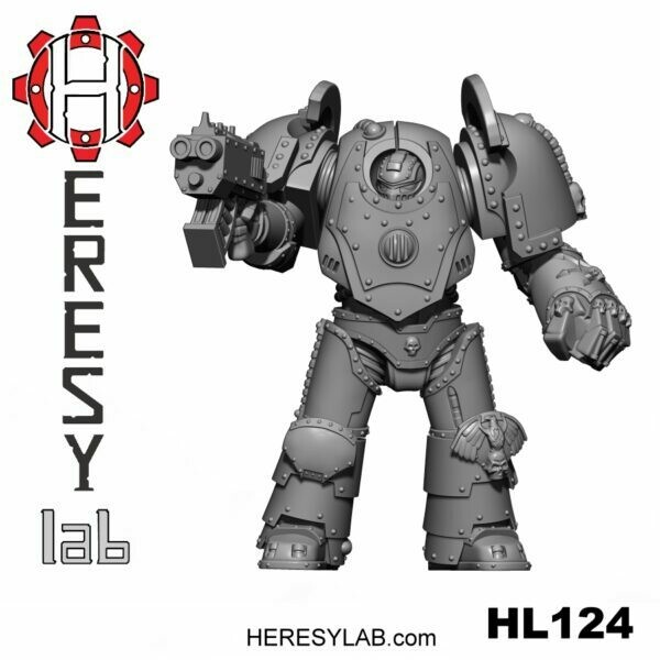 Kronos HK1 Terminator Armor Paladin Pose #2 - HeresyLab