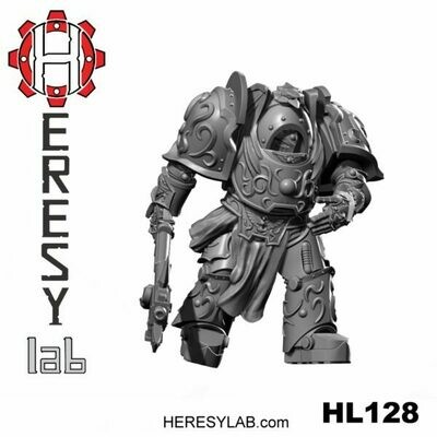 Hermes HK1 Terminator Armor Paladin Pose #1 - HeresyLab