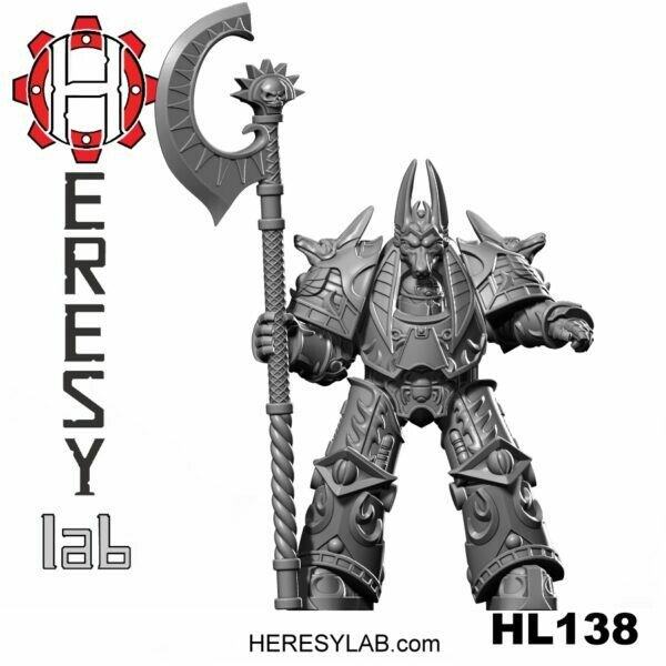 Helios Guards HK1 Terminator Armor Pose #1 - HeresyLab