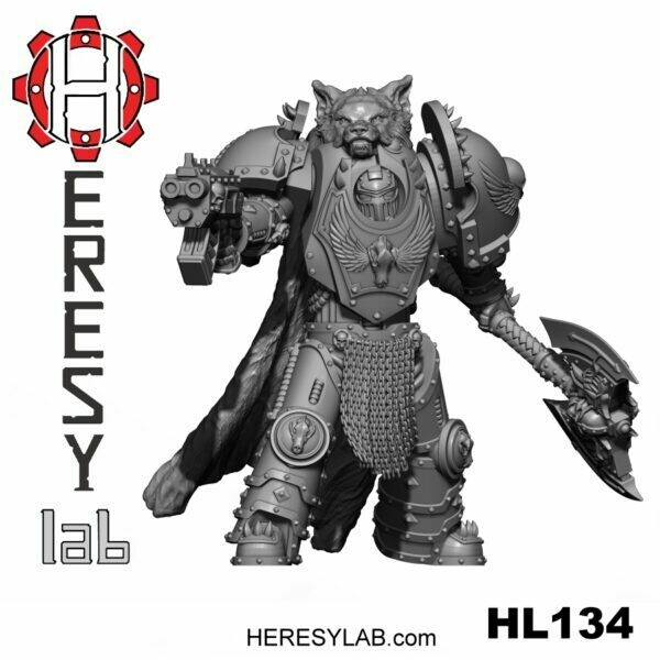 Selene Hunter HK1 Terminator Armor Pose #2 - HeresyLab